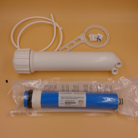 Water Filter Reverse Osmosis 75gpd RO Membrane Housing + 75gpd Vontron RO Membrane + Reverse Osmosis System Some Parts